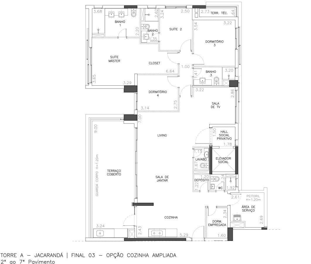 Apartamento à venda com 4 quartos, 277m² - Foto 26