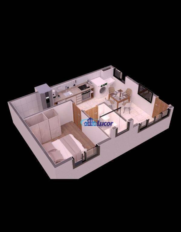 Apartamento à venda com 1 quarto, 33m² - Foto 30