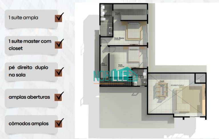 Casa de Condomínio à venda com 3 quartos, 291m² - Foto 13