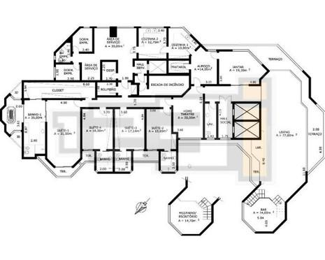 Apartamento à venda com 4 quartos, 539m² - Foto 3