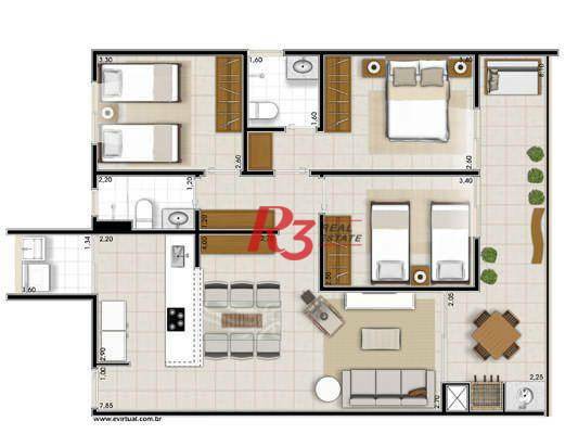 Apartamento à venda com 3 quartos, 92m² - Foto 18