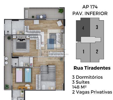 Apartamento à venda com 2 quartos, 87m² - Foto 25