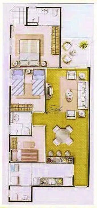 Apartamento à venda com 3 quartos, 77m² - Foto 40