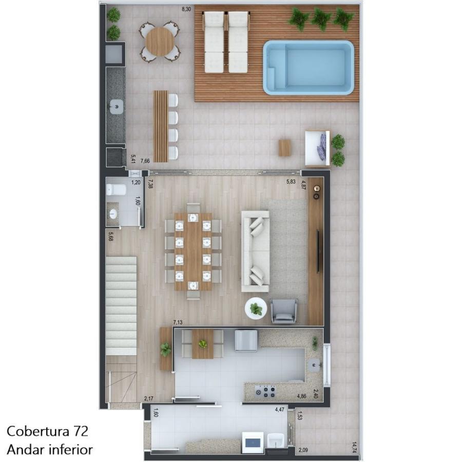 Apartamento à venda com 3 quartos, 119m² - Foto 25