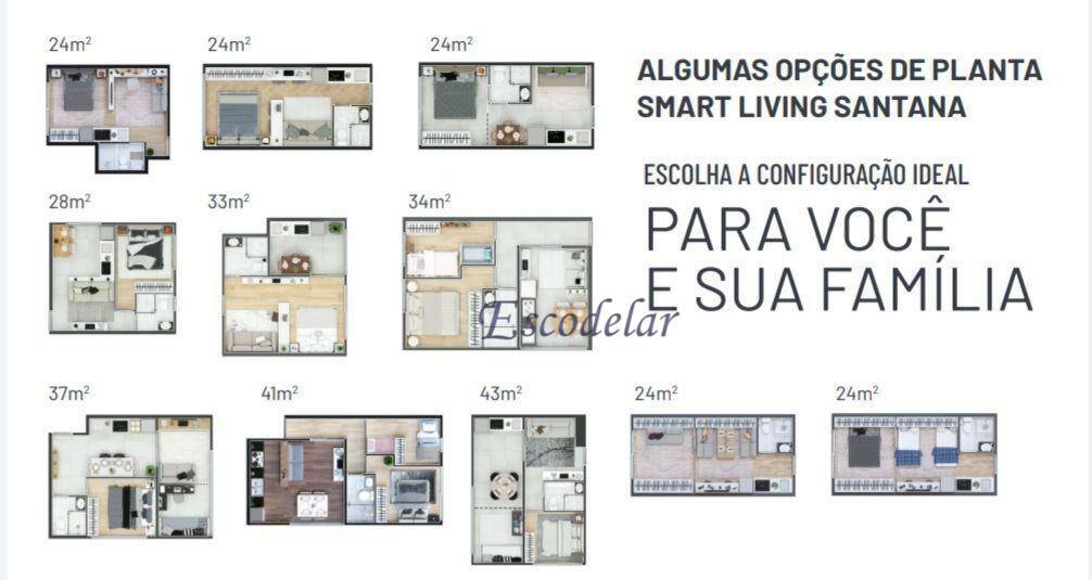 Apartamento à venda com 2 quartos, 41m² - Foto 7