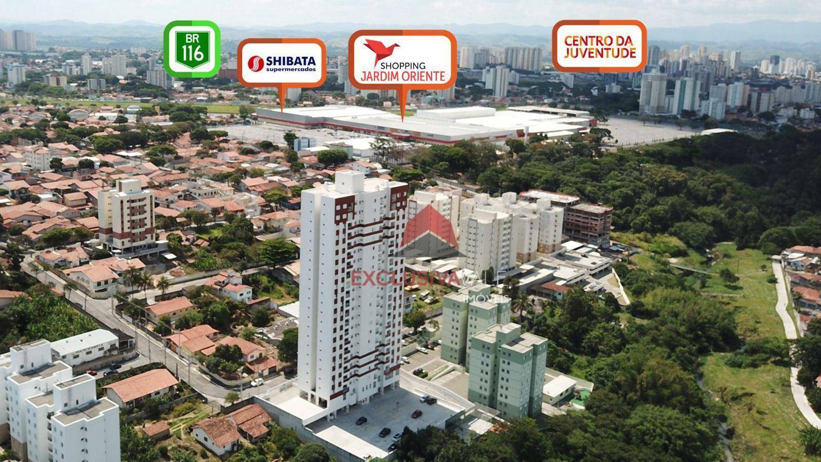 Apartamento à venda e aluguel com 2 quartos, 61m² - Foto 1