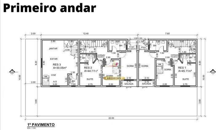 Sobrado à venda com 3 quartos, 106m² - Foto 9