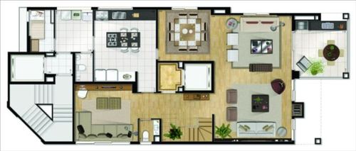 Apartamento à venda com 4 quartos, 278m² - Foto 3