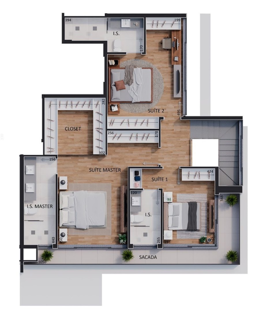 Apartamento à venda com 3 quartos, 131m² - Foto 25