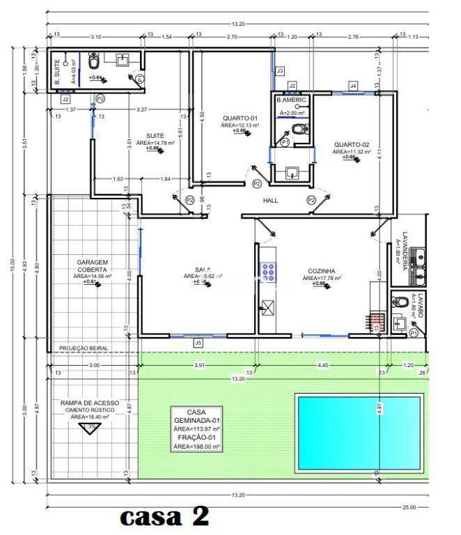 Casa à venda com 3 quartos, 113m² - Foto 2