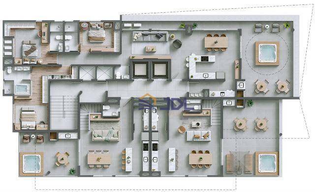 Apartamento à venda com 2 quartos, 76m² - Foto 6