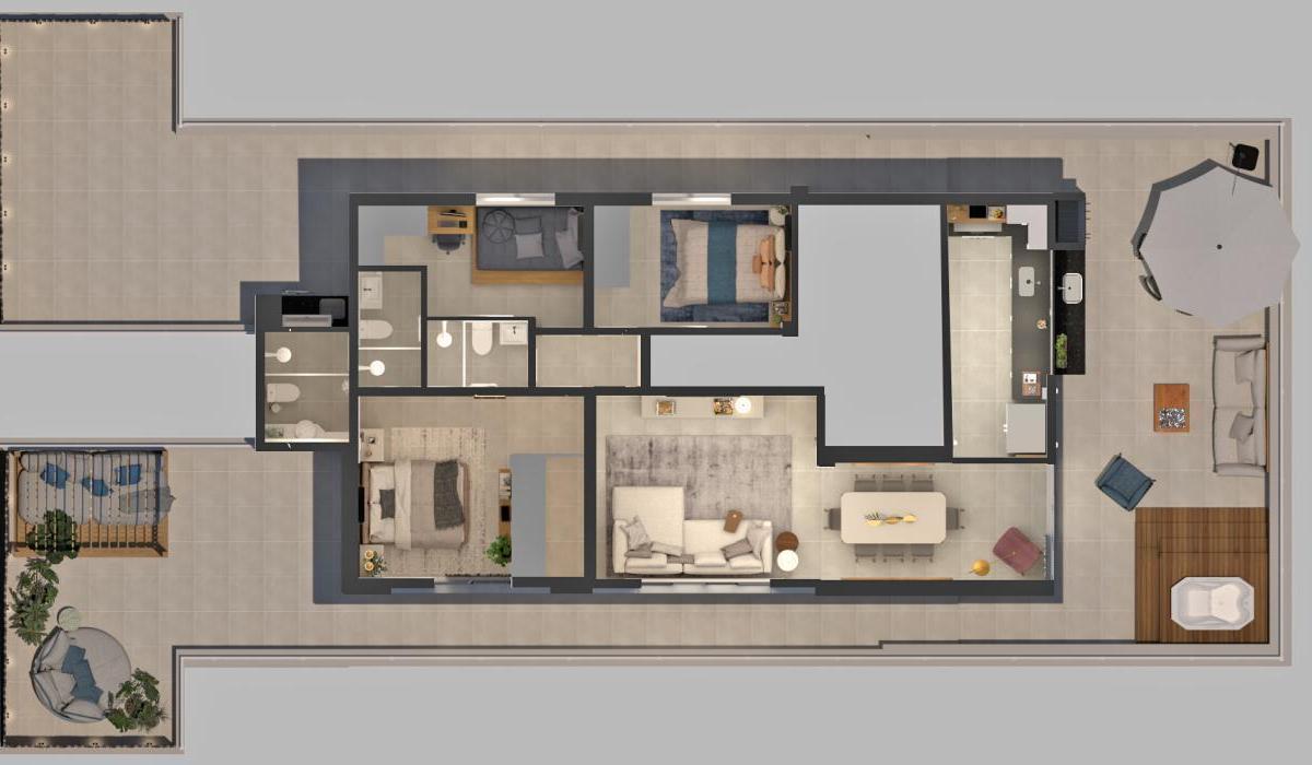 Cobertura à venda com 3 quartos, 237m² - Foto 8