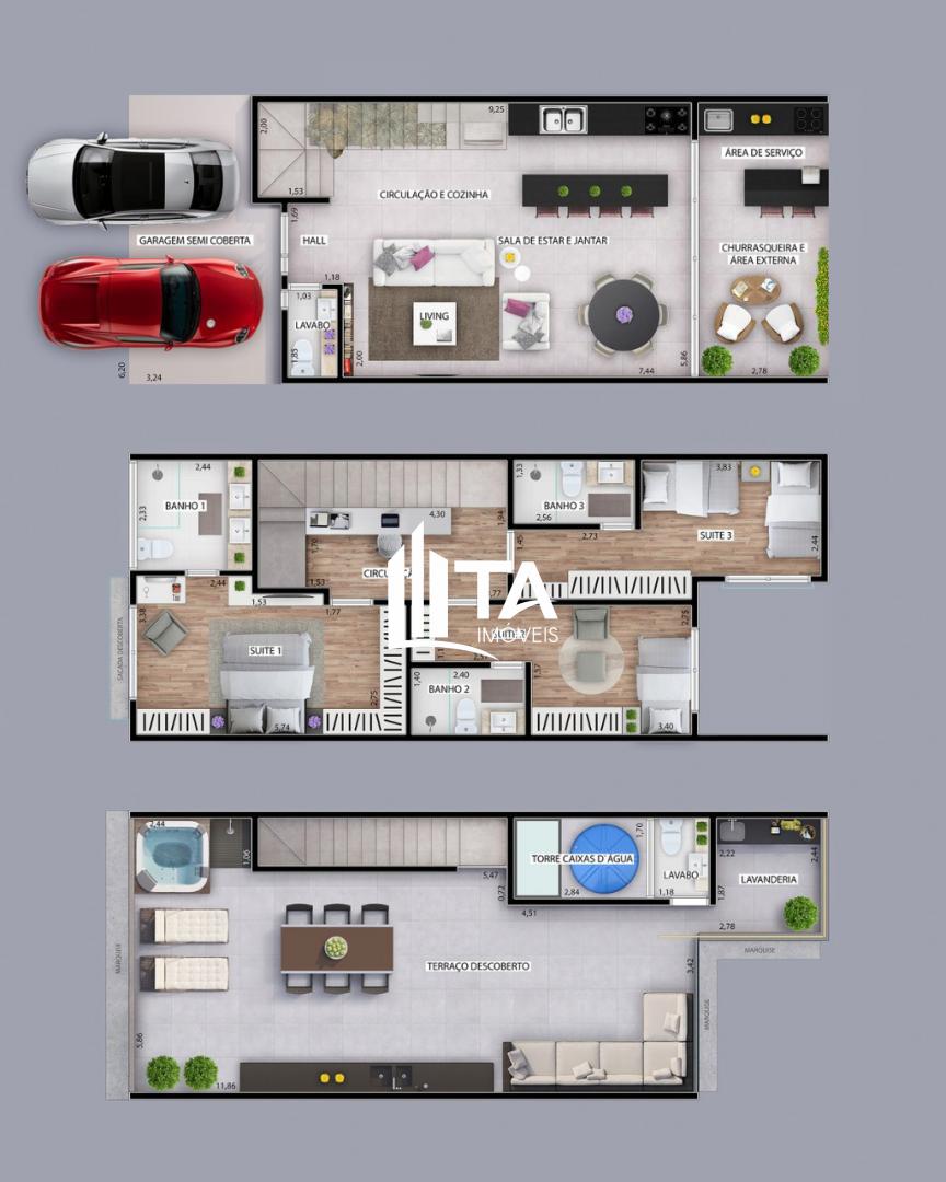 Casa de Condomínio à venda com 3 quartos, 173m² - Foto 19