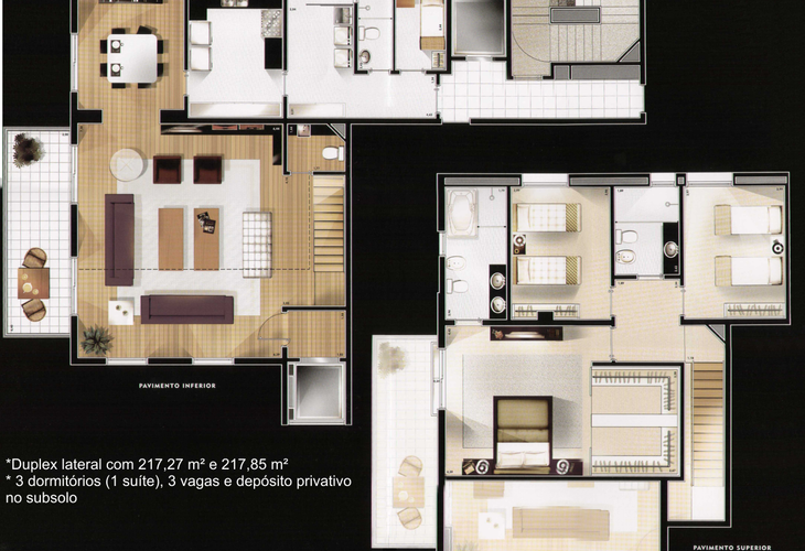 Apartamento à venda com 2 quartos, 142m² - Foto 14