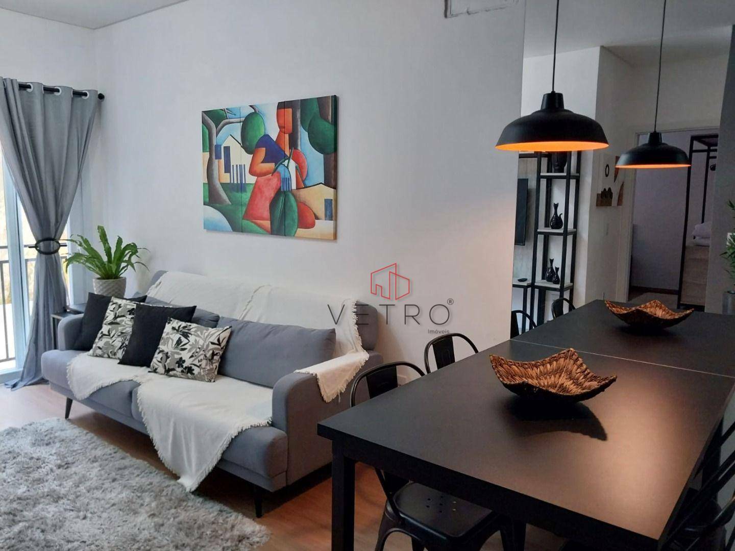 Apartamento à venda com 1 quarto, 52m² - Foto 1