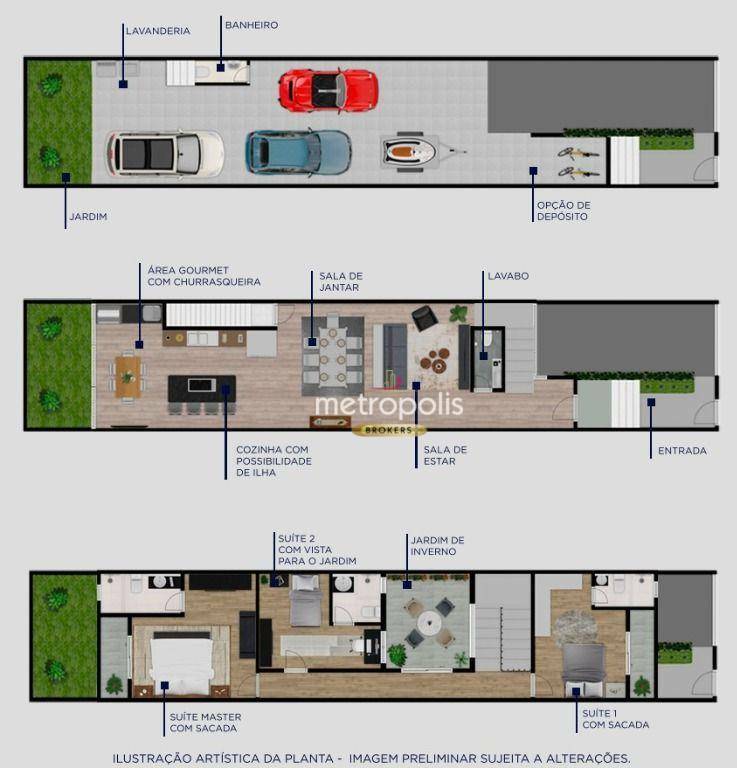 Sobrado à venda com 3 quartos, 279m² - Foto 11