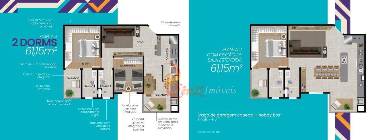 Apartamento à venda com 1 quarto, 62m² - Foto 18