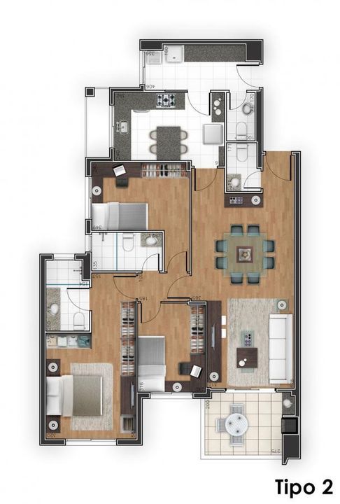 Apartamento à venda com 3 quartos, 106m² - Foto 12