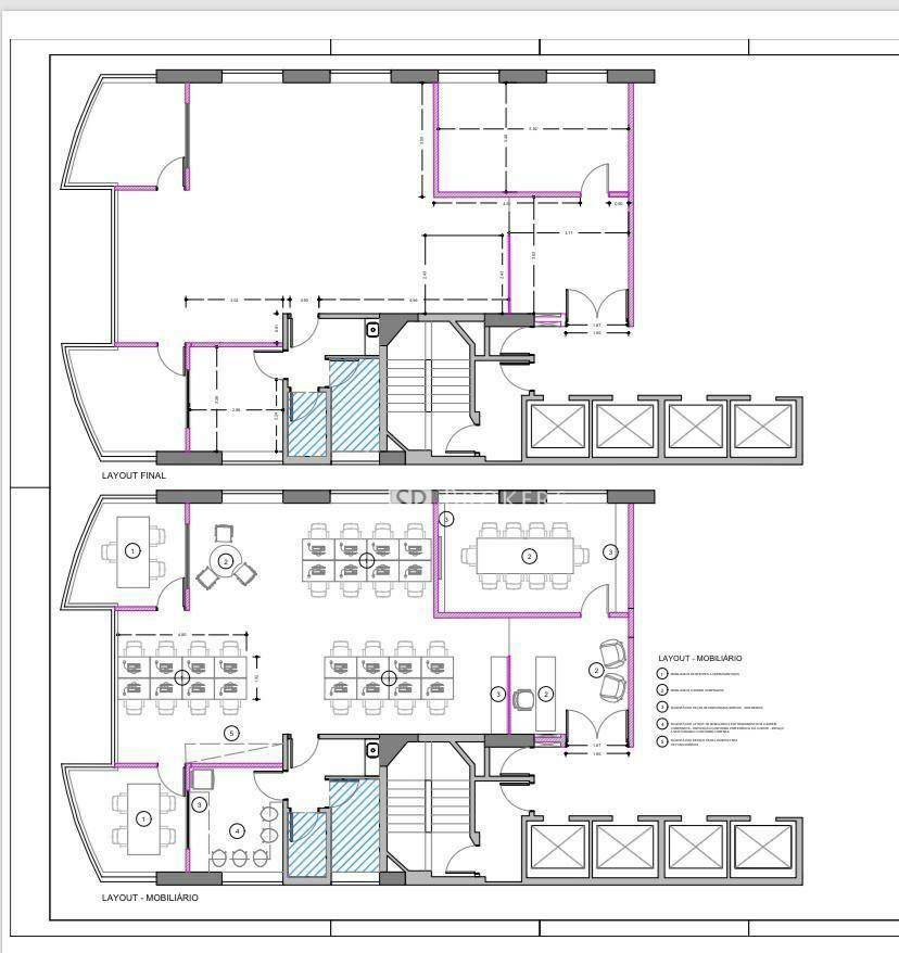 Conjunto Comercial-Sala para alugar, 180m² - Foto 13