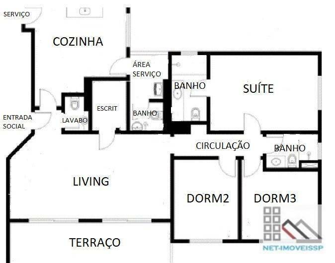 Apartamento à venda com 3 quartos, 111m² - Foto 24