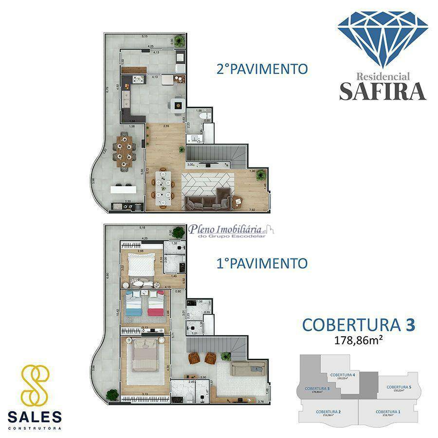 Apartamento à venda com 2 quartos, 86m² - Foto 46