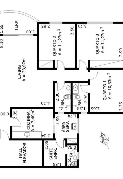 Apartamento à venda com 3 quartos, 98m² - Foto 8