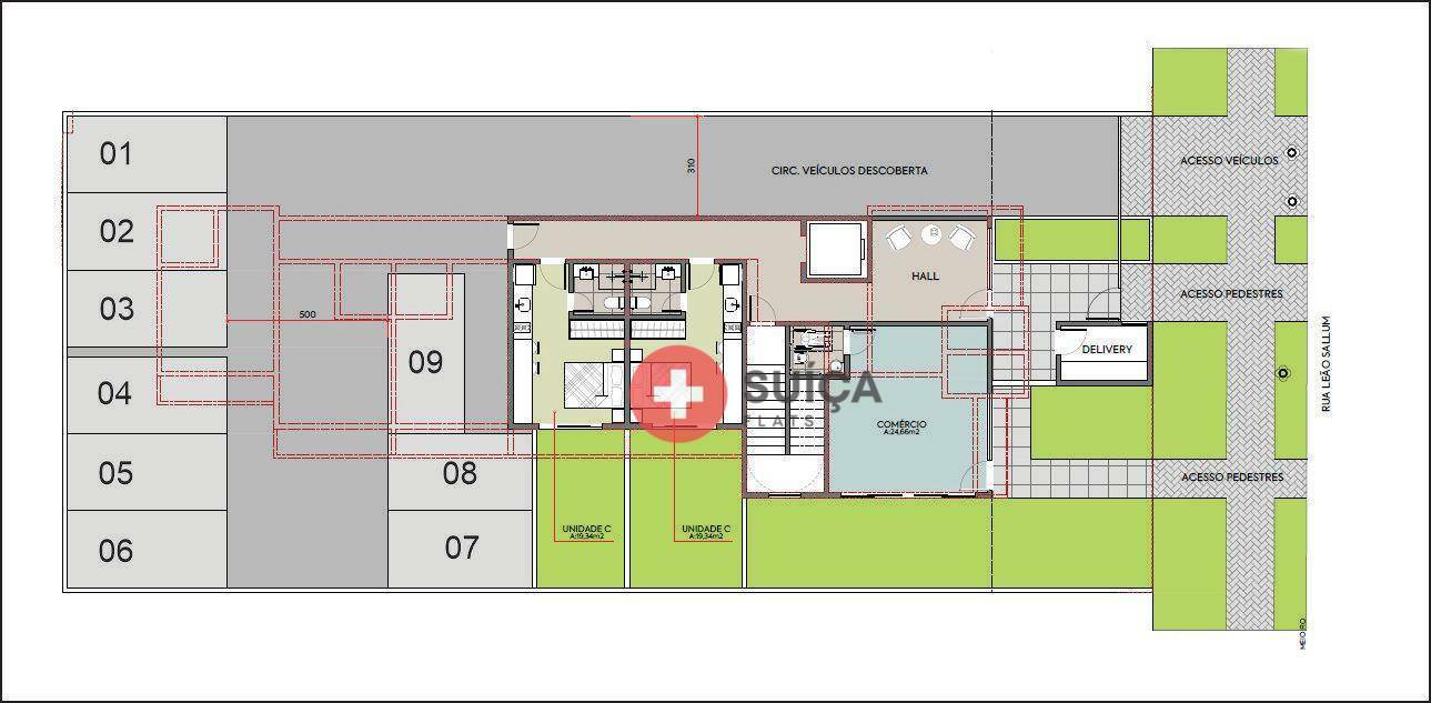 Kitnet e Studio à venda com 1 quarto, 23m² - Foto 16