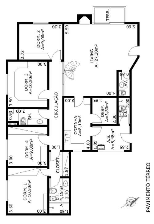 Apartamento à venda com 4 quartos, 270m² - Foto 5