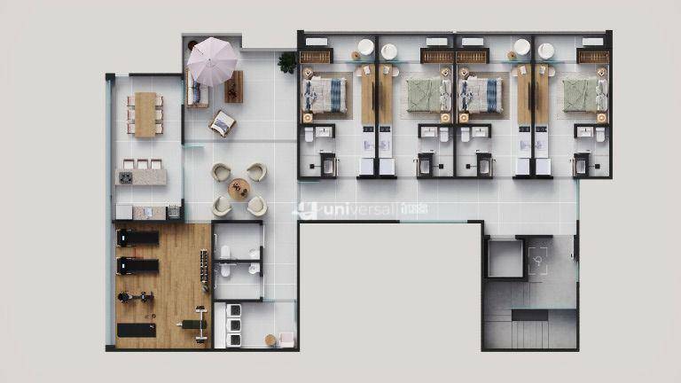 Kitnet e Studio à venda com 1 quarto, 25m² - Foto 4