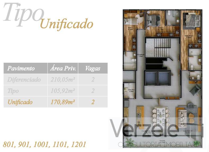 Apartamento à venda com 3 quartos, 105m² - Foto 8