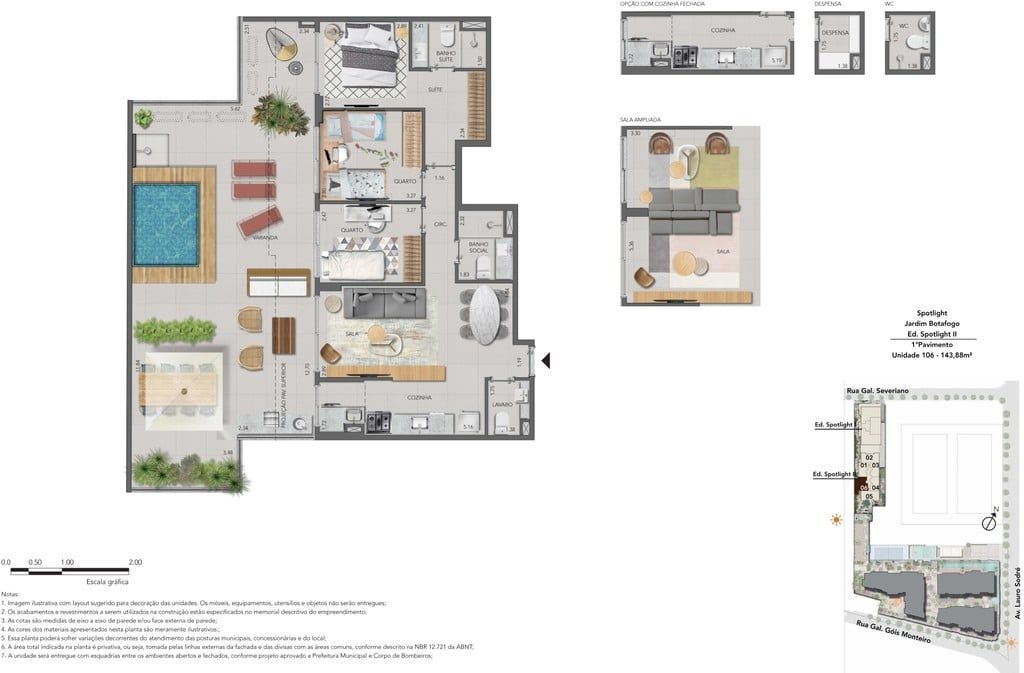 Apartamento à venda com 4 quartos, 137m² - Foto 16