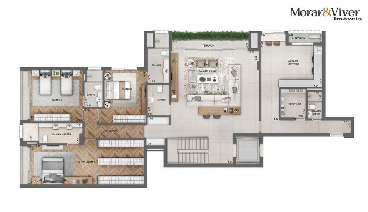 Cobertura à venda com 3 quartos, 302m² - Foto 32