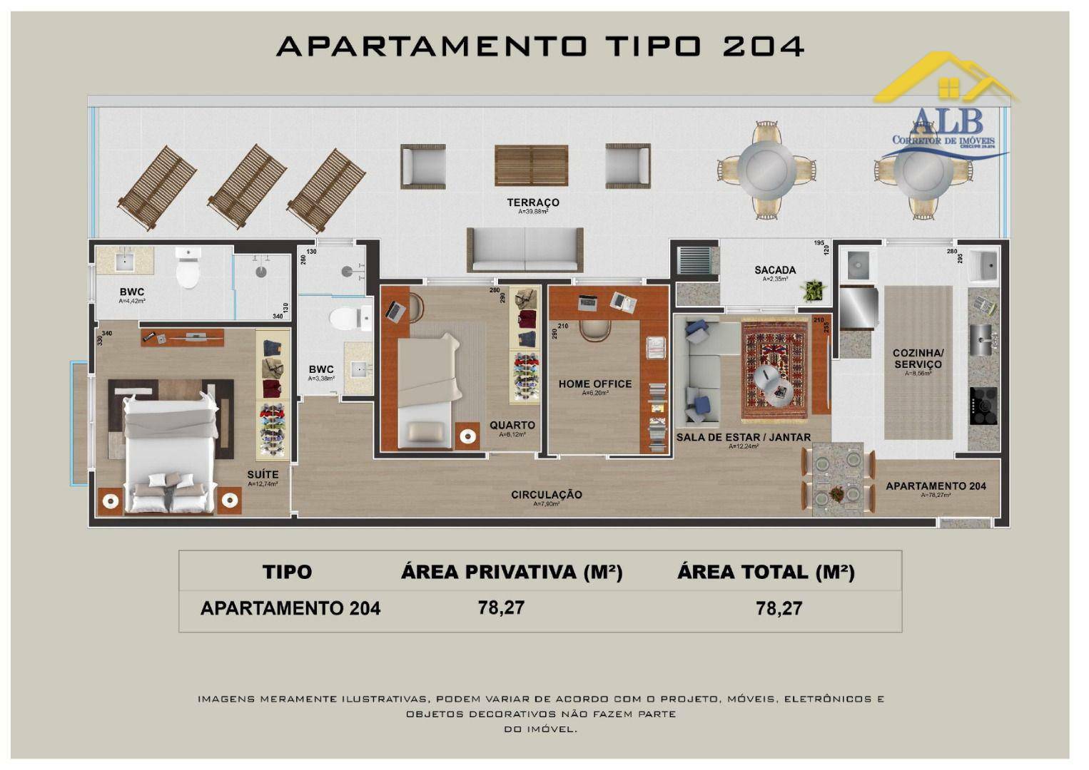 Apartamento à venda com 2 quartos, 75m² - Foto 24