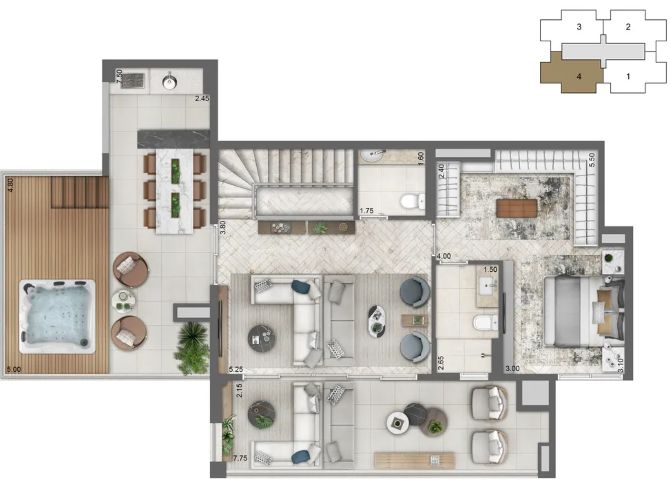 Apartamento à venda com 3 quartos, 113m² - Foto 7