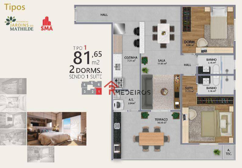 Apartamento à venda com 2 quartos, 81m² - Foto 16