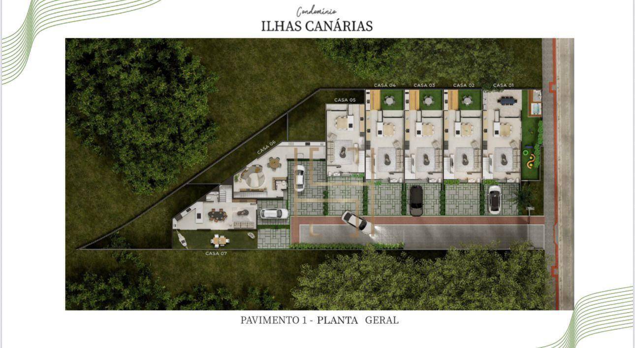 Casa de Condomínio, 3 quartos - Foto 1