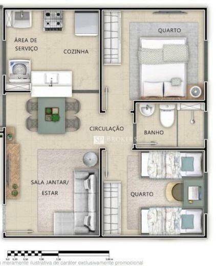 Apartamento à venda com 2 quartos, 43m² - Foto 36