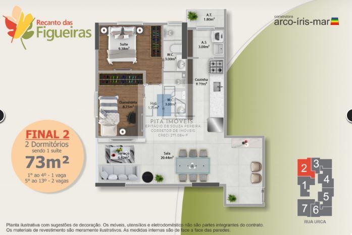 Apartamento à venda com 2 quartos, 66m² - Foto 32