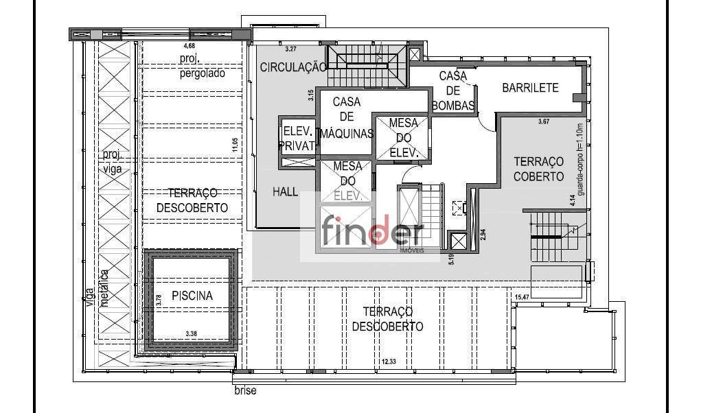 Cobertura à venda com 3 quartos, 838m² - Foto 13