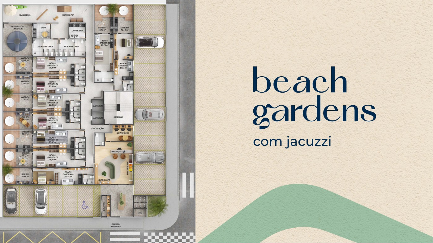 Apartamento à venda com 1 quarto, 25m² - Foto 18