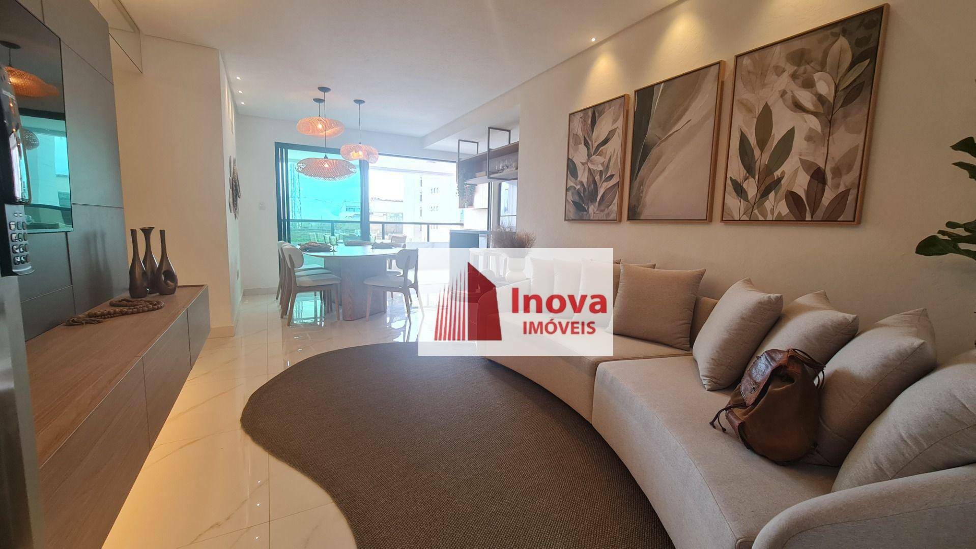 Apartamento à venda com 3 quartos, 103m² - Foto 1