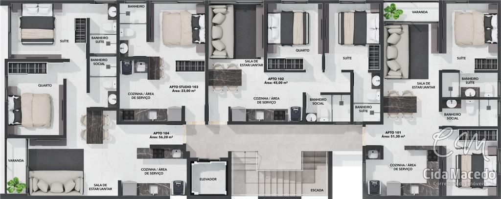 Cobertura à venda com 3 quartos, 123m² - Foto 5