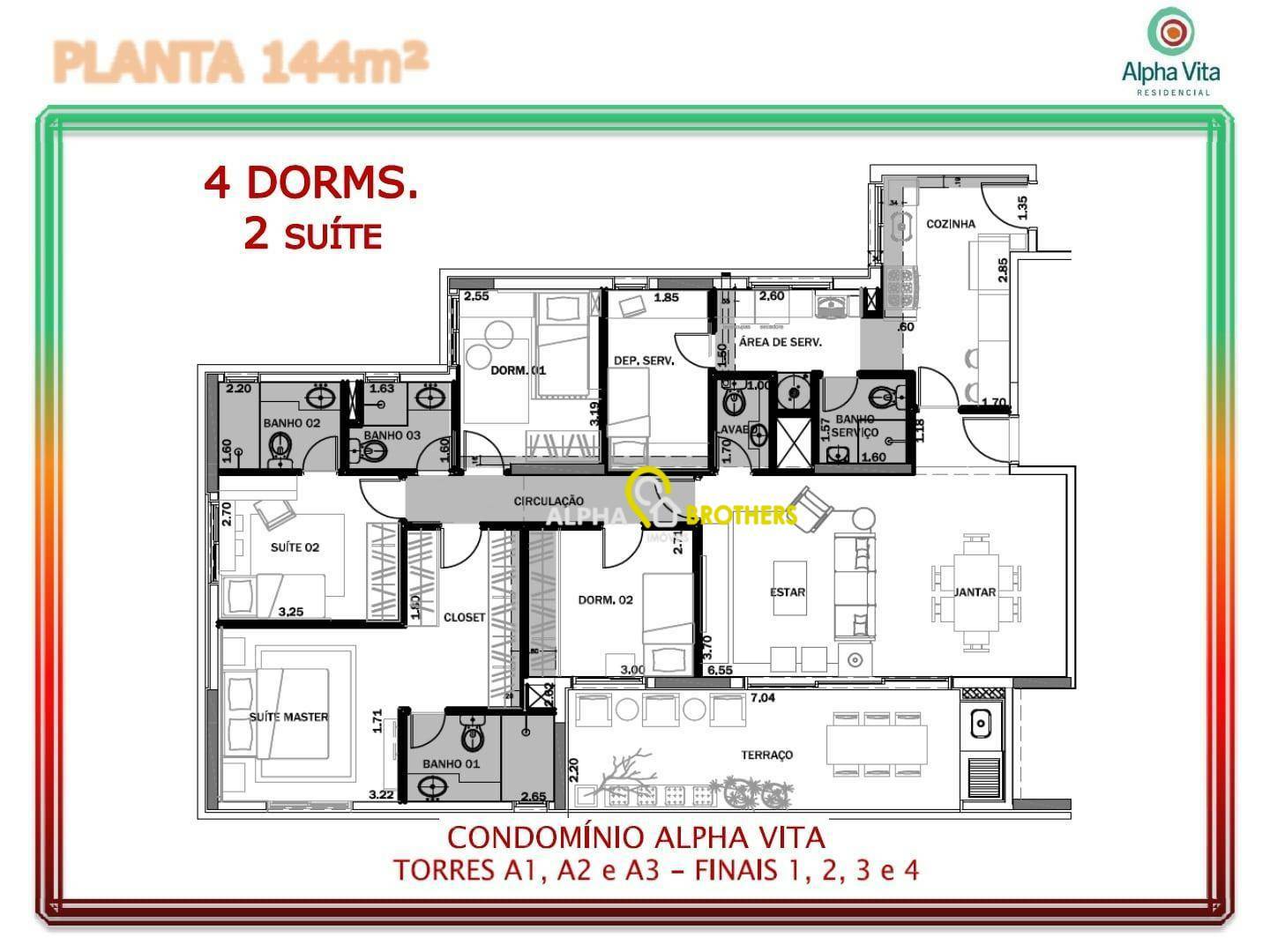 Apartamento para alugar com 2 quartos, 110m² - Foto 26