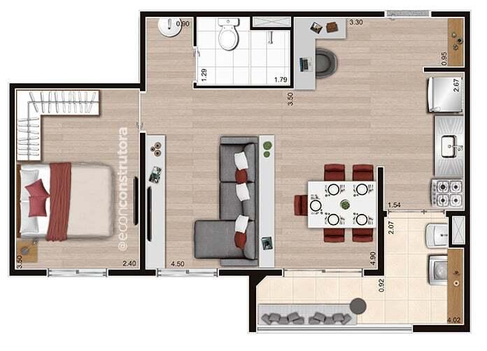 Apartamento à venda com 2 quartos, 47m² - Foto 17