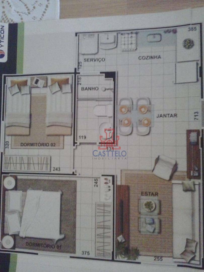 Apartamento à venda com 2 quartos, 45m² - Foto 15