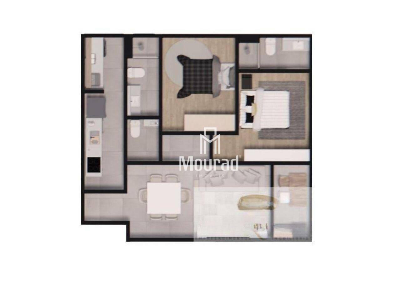 Apartamento à venda com 2 quartos, 69m² - Foto 17