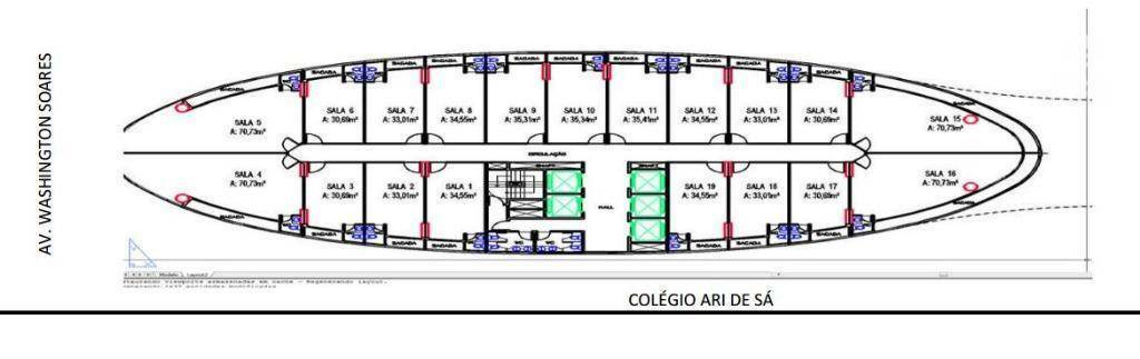 Conjunto Comercial-Sala à venda, 71m² - Foto 17