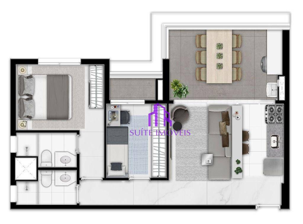 Apartamento à venda com 3 quartos, 111m² - Foto 12