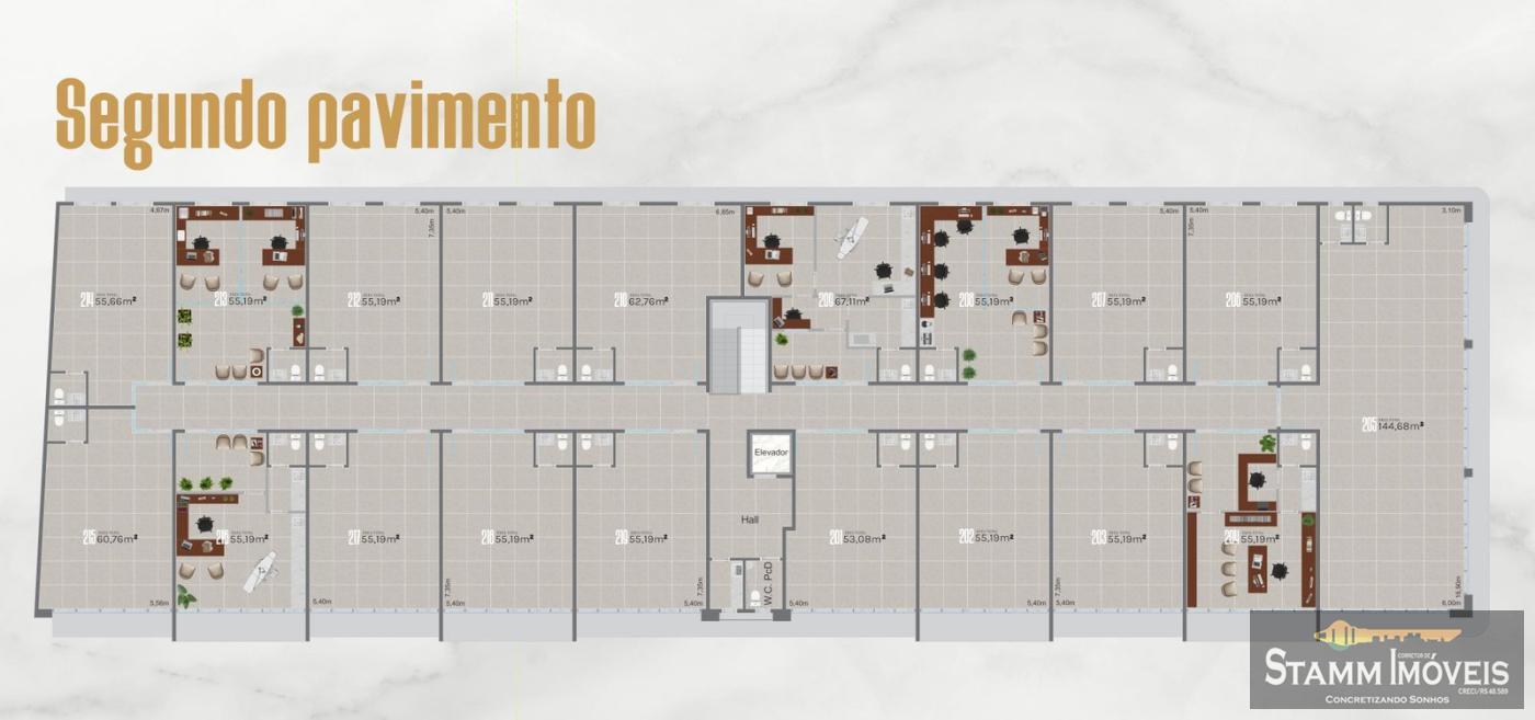 Conjunto Comercial-Sala à venda - Foto 8
