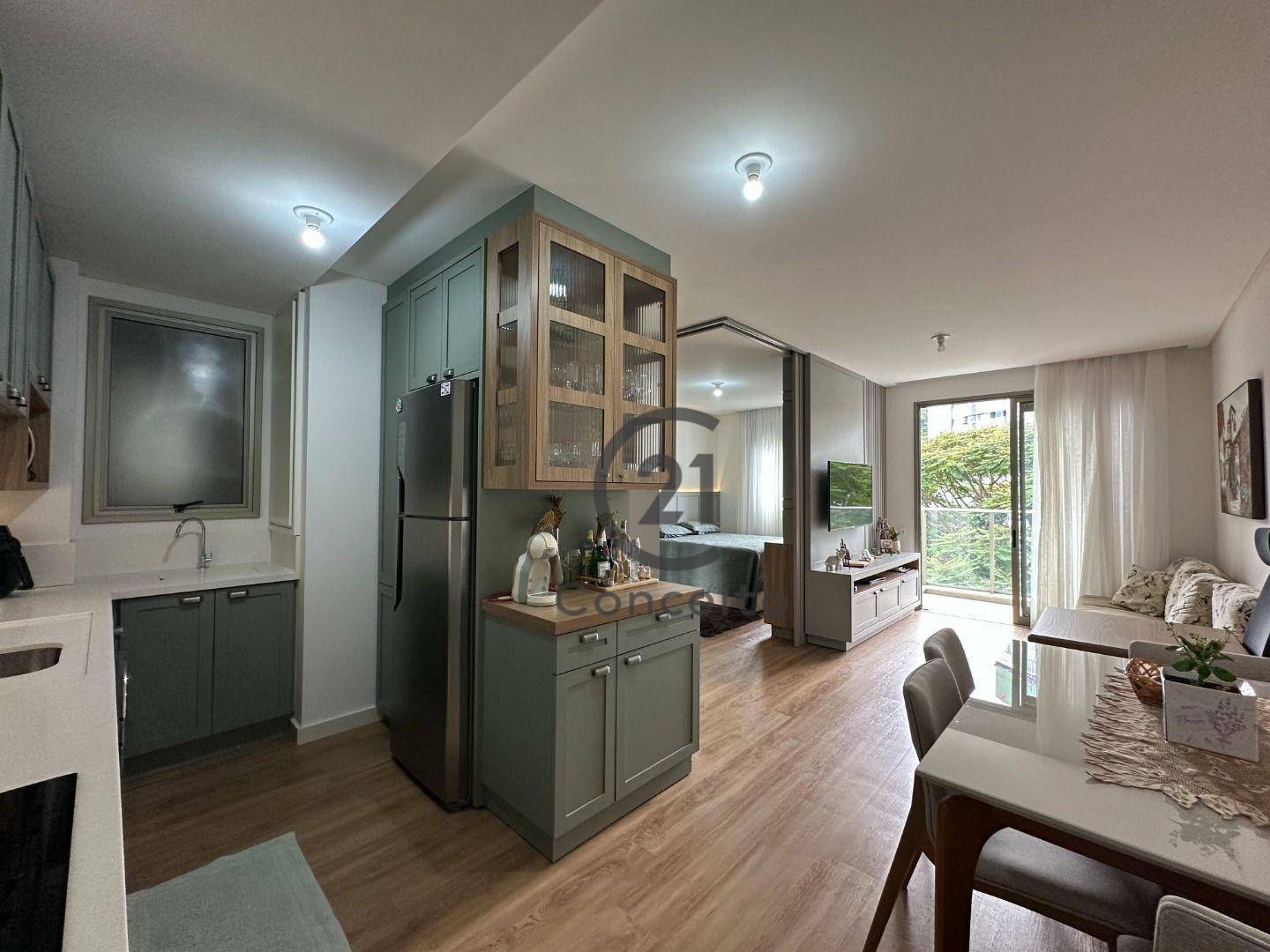Apartamento à venda com 1 quarto, 48m² - Foto 1